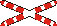 Single-track level crossing