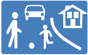 Start of residential zone