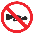 No horn